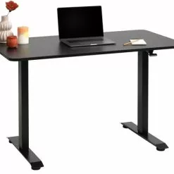 JYSK Internal Höj-/sänk Skrivbord ASSENTOFT 70x130 Sv 10 JYSK Internal Höj-/sänk Skrivbord ASSENTOFT 70x130 Sv -Sovrum Rea 185549