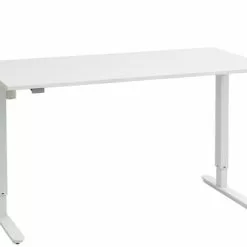 JYSK Internal Höj-/sänk Skrivbord SLANGERUP 70x140 Vit