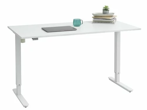JYSK Internal Höj-/sänk Skrivbord SLANGERUP 70x140 Vit 5 JYSK Internal Höj-/sänk Skrivbord SLANGERUP 70x140 Vit - Bild 3