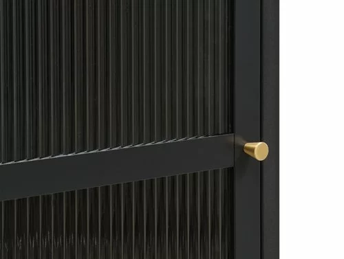 Vitrinskåp HOPTRUP 1 Dörr Svart 11 Vitrinskåp HOPTRUP 1 Dörr Svart - Bild 9