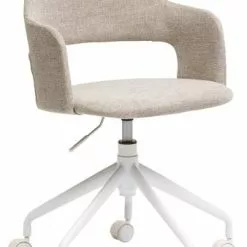 Kontorsstol REERSLEV Sand/vit