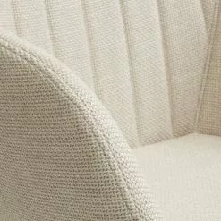 JYSK Internal Matstol ADSLEV Beige Tyg/ek 9 JYSK Internal Matstol ADSLEV Beige Tyg/ek -Sovrum Rea 185734