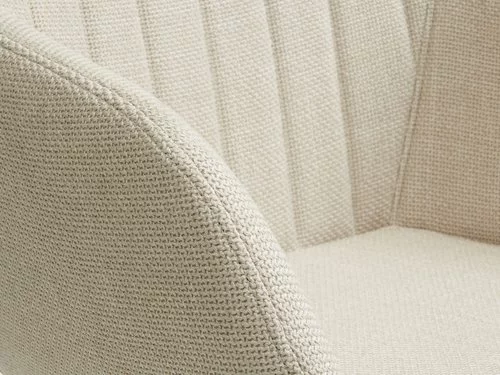 JYSK Internal Matstol ADSLEV Beige Tyg/ek 4 JYSK Internal Matstol ADSLEV Beige Tyg/ek - Bild 2