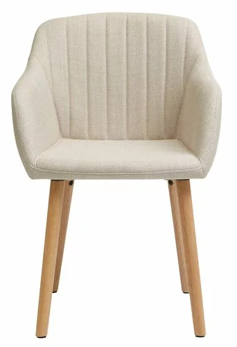 JYSK Internal Matstol ADSLEV Beige Tyg/ek 6 JYSK Internal Matstol ADSLEV Beige Tyg/ek - Bild 4