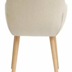 JYSK Internal Matstol ADSLEV Beige Tyg/ek 13 JYSK Internal Matstol ADSLEV Beige Tyg/ek -Sovrum Rea 185739