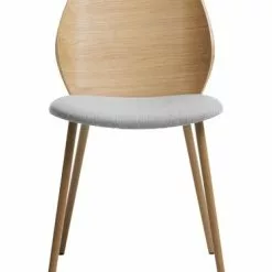 Royal Oak Matstol HORNE Ljusgrå/ek -Sovrum Rea 185772