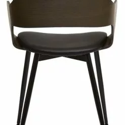 Royal Oak Matstol HVIDOVRE Mörk Ek/svart -Sovrum Rea 185788