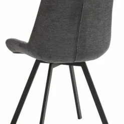 JYSK Internal Matstol HYGUM Vridplatta Grå/svart 13 JYSK Internal Matstol HYGUM Vridplatta Grå/svart -Sovrum Rea 185795