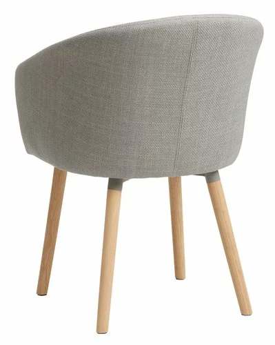 Royal Oak Matstol KLOSTER Ljusgrå/ek 7 Royal Oak Matstol KLOSTER Ljusgrå/ek - Bild 5