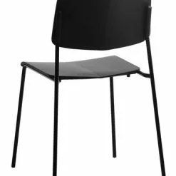 JYSK Internal Matstol STABY Stapelbar Svart 15 JYSK Internal Matstol STABY Stapelbar Svart -Sovrum Rea 185832