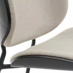 JYSK Internal Matbord TESTRUP Ljus Sand/svart -Sovrum Rea 185835