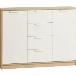 Skänk JENSLEV 2 Dörrar Ek/vit