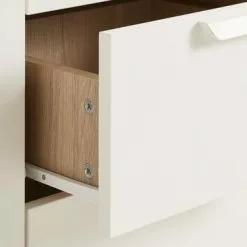 Skänk JENSLEV 2 Dörrar Ek/vit -Sovrum Rea 185925