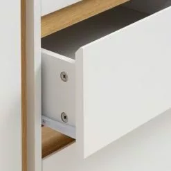 Skänk FENSMARK 2 Dörrar 3 Lådor Vit/ek 8 Skänk FENSMARK 2 Dörrar 3 Lådor Vit/ek -Sovrum Rea 185951