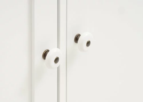 Skänk FREDENSBORG 3 Dörrar 3 Lådor Vit 4 Skänk FREDENSBORG 3 Dörrar 3 Lådor Vit - Bild 2