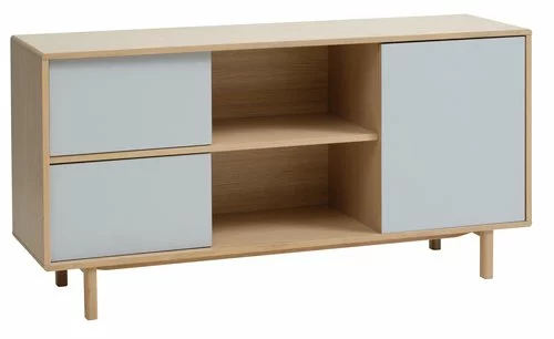 Royal Oak Skänk EGEBJERG 1 Dörr 2 Lådor Grå/ek 3 Royal Oak Skänk EGEBJERG 1 Dörr 2 Lådor Grå/ek