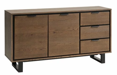 Royal Oak Skänk HORNBORG 2 Dörrar 3 Lådor Mörk Ek 3 Royal Oak Skänk HORNBORG 2 Dörrar 3 Lådor Mörk Ek