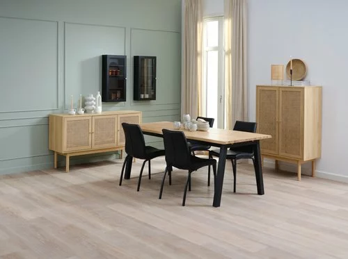 Matstol ASAA Svart Konstläder 5 Matstol ASAA Svart Konstläder - Bild 3