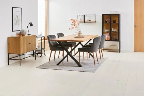 JYSK Internal Vitrinskåp TRAPPEDAL Ek/svart 22 JYSK Internal Vitrinskåp TRAPPEDAL Ek/svart - Bild 20