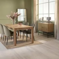 JYSK Internal Skänk HEMDRUP 2 Dörrar Ek -Sovrum Rea 186932