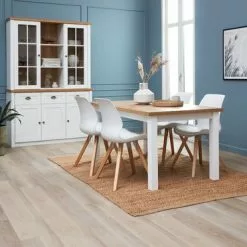 JYSK Internal Skänk MARKSKEL 3 Dörrar Vit/ek 54 JYSK Internal Skänk MARKSKEL 3 Dörrar Vit/ek -Sovrum Rea 186935 1