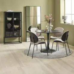 JYSK Internal Vitrinskåp VIRUM 2 Dörrar Svart 65 JYSK Internal Vitrinskåp VIRUM 2 Dörrar Svart -Sovrum Rea 186941