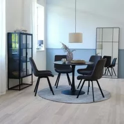 JYSK Internal Vitrinskåp VIRUM 2 Dörrar Svart 66 JYSK Internal Vitrinskåp VIRUM 2 Dörrar Svart -Sovrum Rea 186942