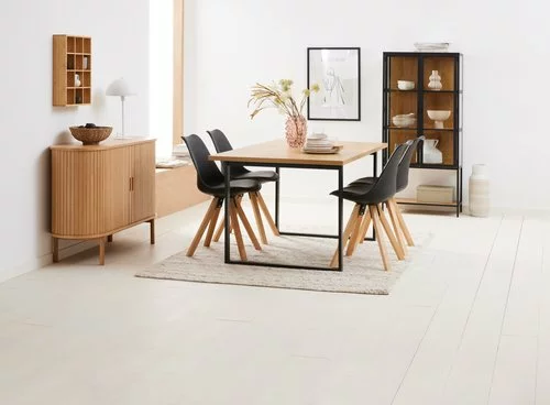 JYSK Internal Vitrinskåp TRAPPEDAL Ek/svart 26 JYSK Internal Vitrinskåp TRAPPEDAL Ek/svart - Bild 24