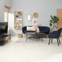 JYSK Internal Soffa GISTRUP 3-sits Mörkblått Tyg -Sovrum Rea 188024