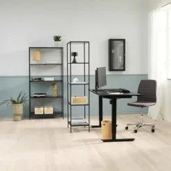 JYSK Internal Höj-/sänk Skrivbord SLANGERUP 70x140 Sv 13 JYSK Internal Höj-/sänk Skrivbord SLANGERUP 70x140 Sv -Sovrum Rea 188032