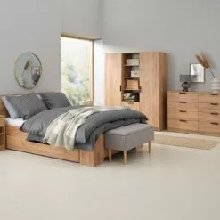 Sängbord JENSLEV Ek 10 Sängbord JENSLEV Ek -Sovrum Rea 188049