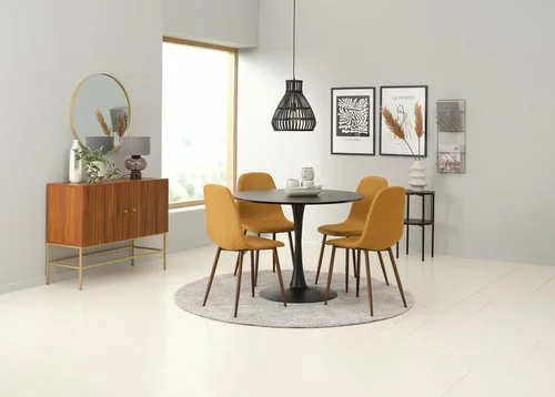 Sängbord EGELEV Svart 4 Sängbord EGELEV Svart - Bild 2