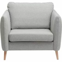 Fåtölj AARHUS Ljusgrå -Sovrum Rea 188282