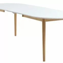 Matbord EGENS 90x190/270 Vit 23 Matbord EGENS 90x190/270 Vit -Sovrum Rea 188374