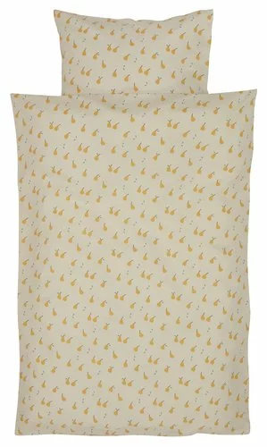 KRONBORG Baby Påslakanset OLINE 70x100 Gul 3 KRONBORG Baby Påslakanset OLINE 70x100 Gul