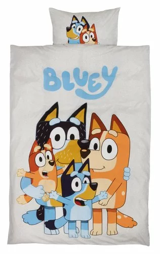 Påslakanset BLUEY 150x210 Grå 3 Påslakanset BLUEY 150x210 Grå