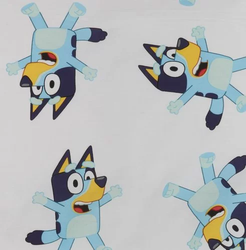 Påslakanset BLUEY 150x210 Grå 4 Påslakanset BLUEY 150x210 Grå - Bild 2