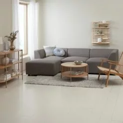 Schäslongsoffa TERNDRUP Grå -Sovrum Rea 189148 2