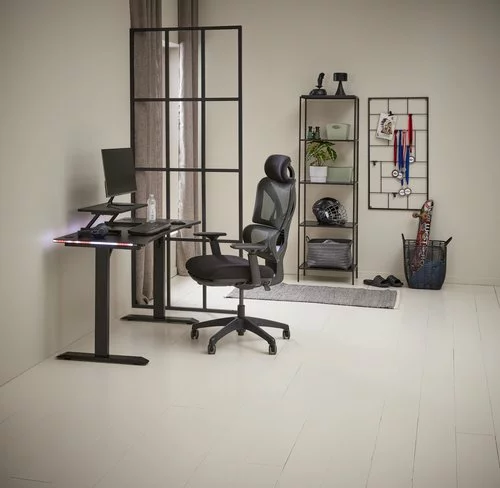 Gamingbord HALDUM 60x120 M/LED Svart 4 Gamingbord HALDUM 60x120 M/LED Svart - Bild 2