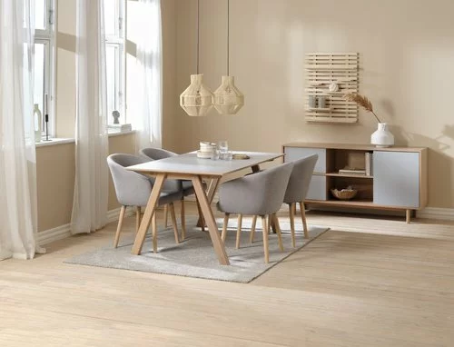 Royal Oak Skänk EGEBJERG 1 Dörr 2 Lådor Grå/ek 6 Royal Oak Skänk EGEBJERG 1 Dörr 2 Lådor Grå/ek - Bild 4