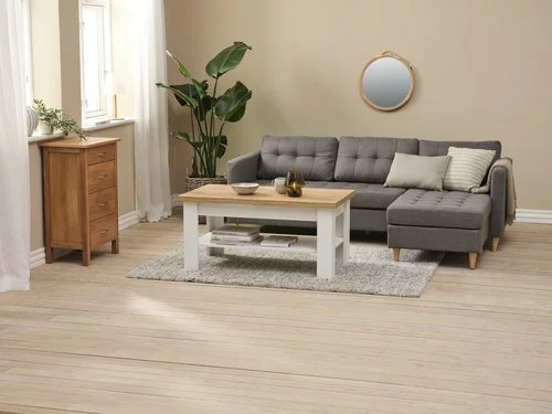 JYSK Internal Soffbord MARKSKEL 60x110 Vit/ek 7 JYSK Internal Soffbord MARKSKEL 60x110 Vit/ek - Bild 5