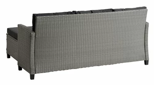 Loungesoffa MORA M/schäslong 3-sits Grå 5 Loungesoffa MORA M/schäslong 3-sits Grå - Bild 3