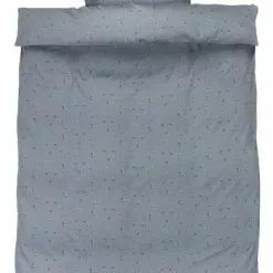 JYSK Påslakanset GERD Satin 150x210 Dimblå