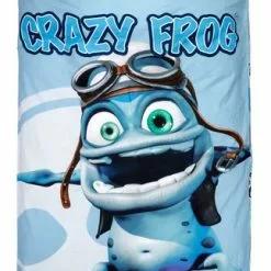 Påslakanset CRAZY FROG 150x210 Blå