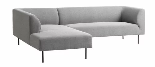 Schäslongsoffa KARE Vänster Ljusgrå 3 Schäslongsoffa KARE Vänster Ljusgrå