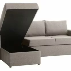 Bäddsoffa Schäslong MARSLEV Ljusgrå 13 Bäddsoffa Schäslong MARSLEV Ljusgrå -Sovrum Rea 193945