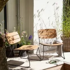 Loungestol JEBJERG Natur -Sovrum Rea 193995