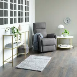 JYSK Internal Soffbord GADEVANG Ø65 Vit/guld 15 JYSK Internal Soffbord GADEVANG Ø65 Vit/guld -Sovrum Rea 194453 1