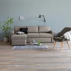 Bäddsoffa Schäslong MARSLEV Ljusgrå 11 Bäddsoffa Schäslong MARSLEV Ljusgrå -Sovrum Rea 198498