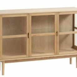 Royal Oak Vitrinskåp LANGELINIE 3 Dörrar Ek